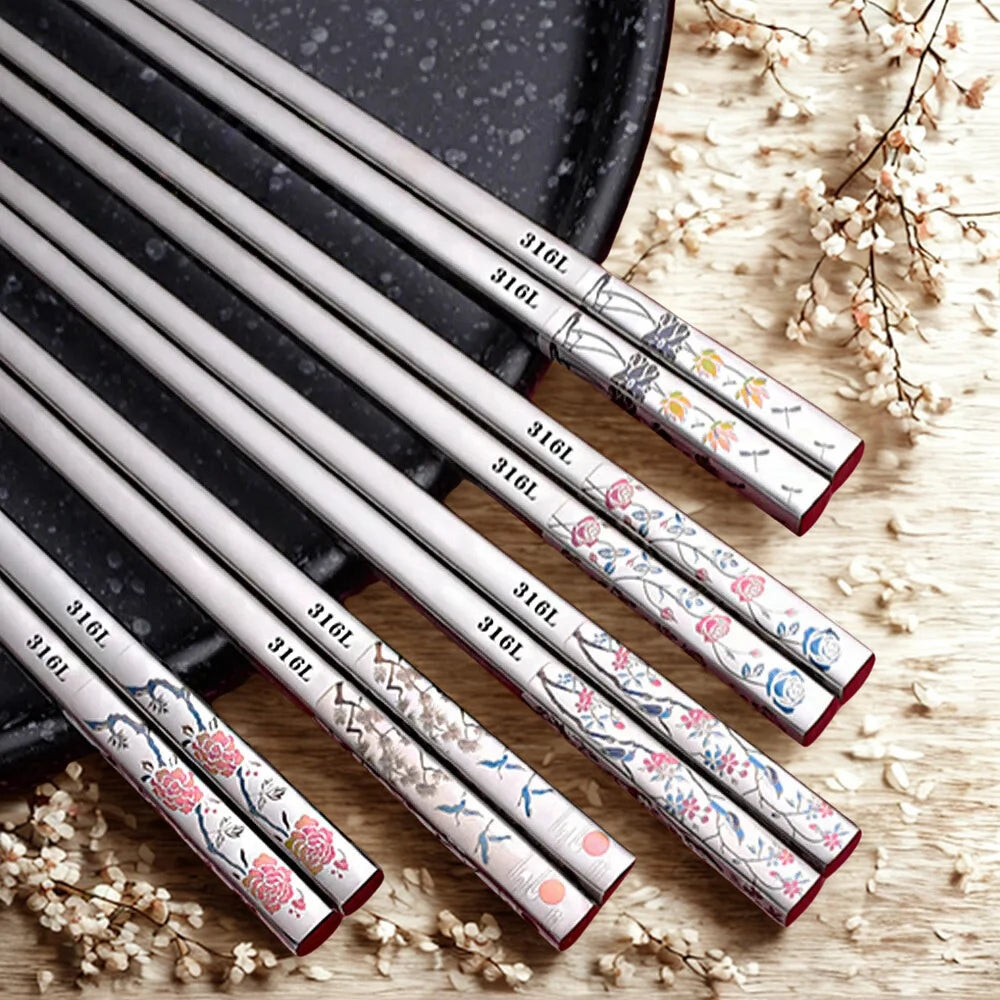 Baguettes Chinoises Acier