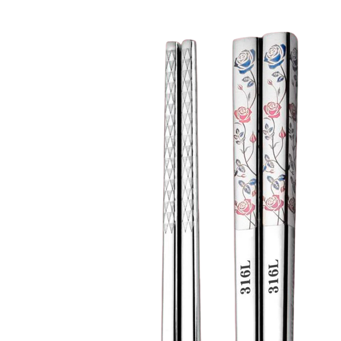 Baguettes Chinoises Acier