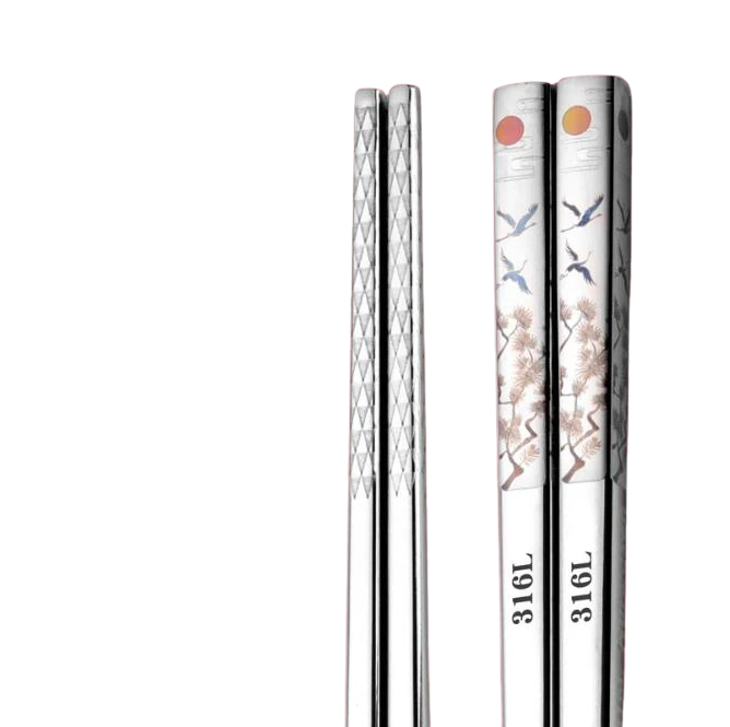 Baguettes Chinoises Acier