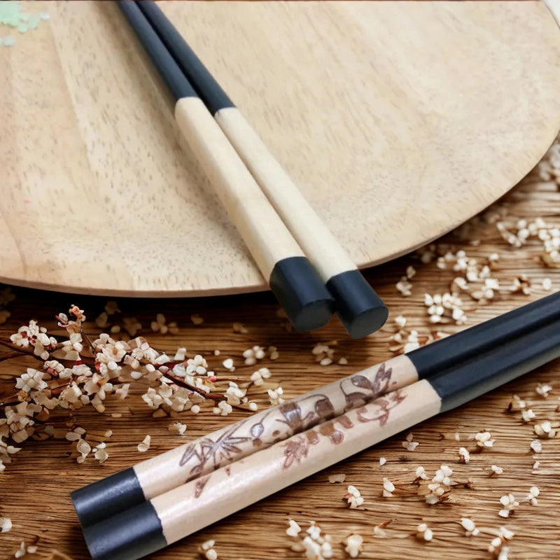 Baguettes chinoises en bois