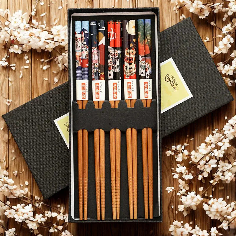 Baguettes chinoises en bois