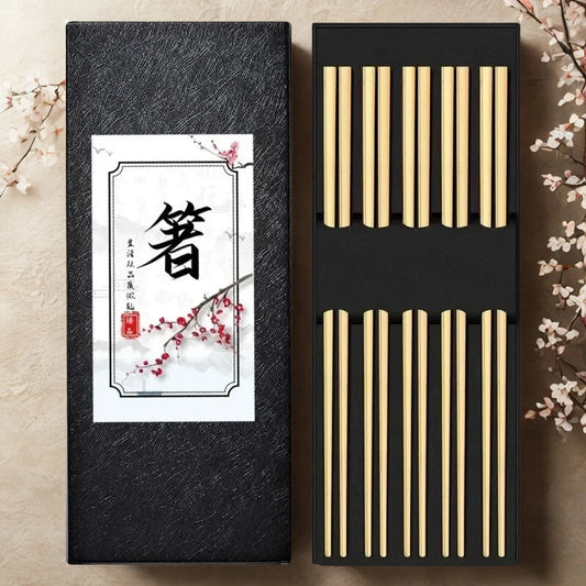 Baguettes chinoises acier - Collection multicolore