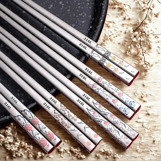 Baguettes Chinoises Acier