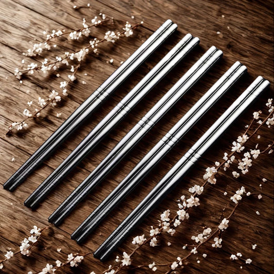 Baguettes Chinoises acier